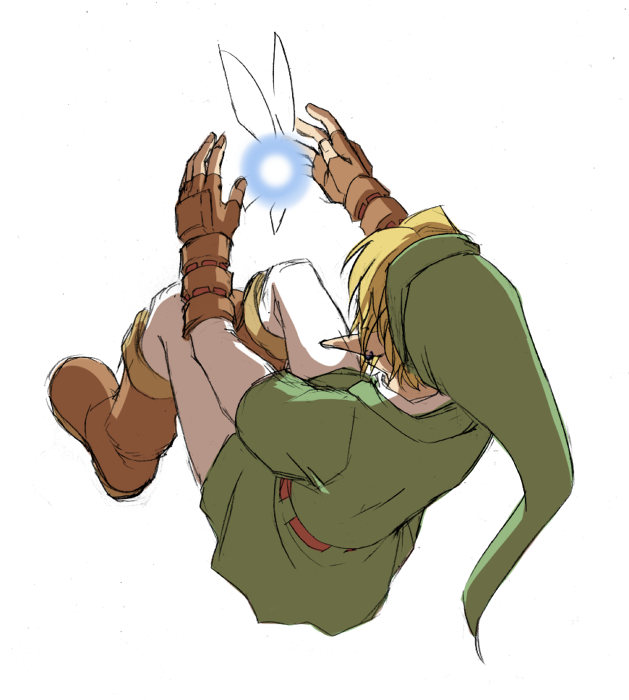 Ocarina Of Time - Cartoon (629x700), Png Download