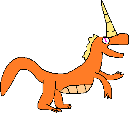 Velocicorn - Cartoon (600x600), Png Download