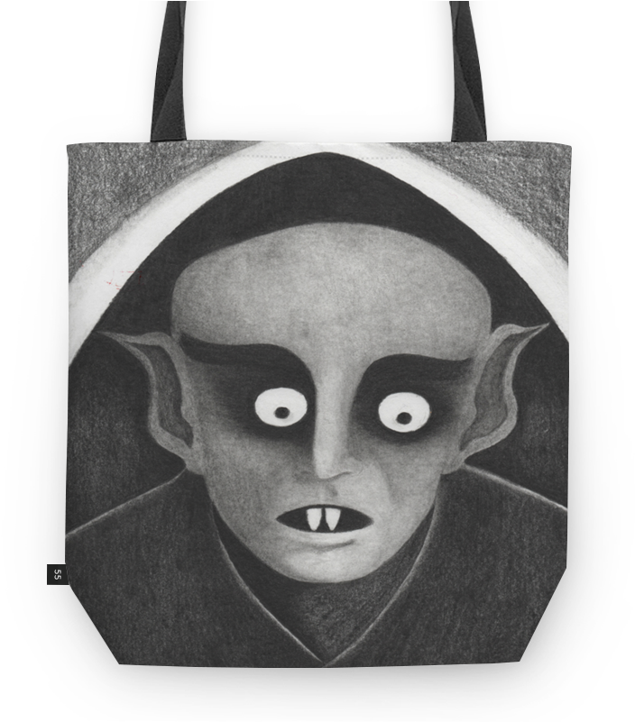 Bolsa Nosferatu De Daya Santosna - Bolsa De Praia Sereia (800x800), Png Download