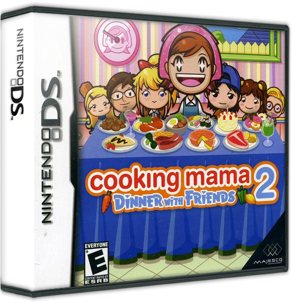 Cooking Mama - Cooking Mama 2 Nds (587x598), Png Download