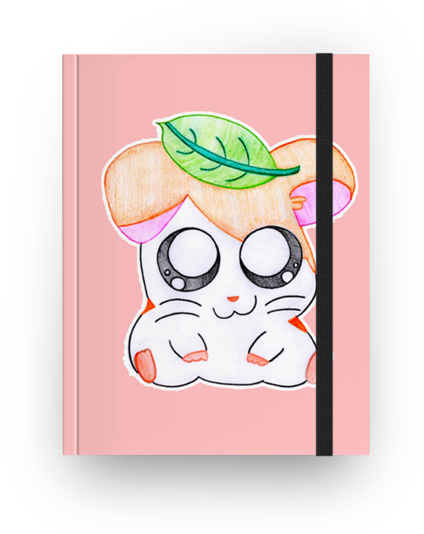 Caderno Hamtaro De Lain Haxna - Cartoon (800x800), Png Download