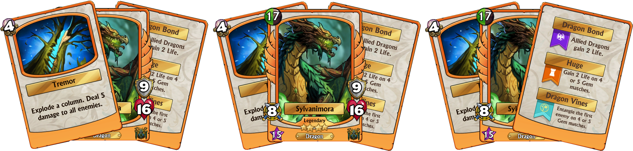 Sylvanimora - Stonehammer Gems Of War (2055x500), Png Download