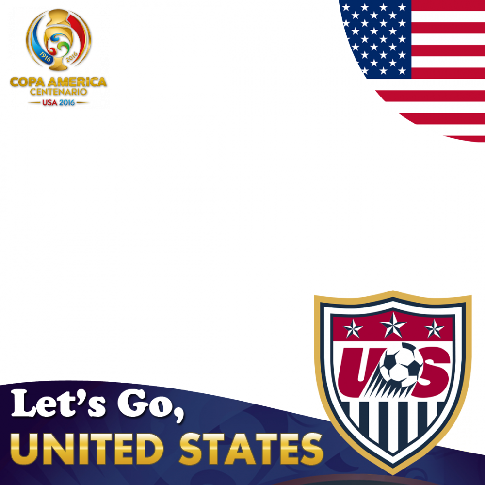 Let's Go, Usa - Us Soccer Federation (1000x1000), Png Download