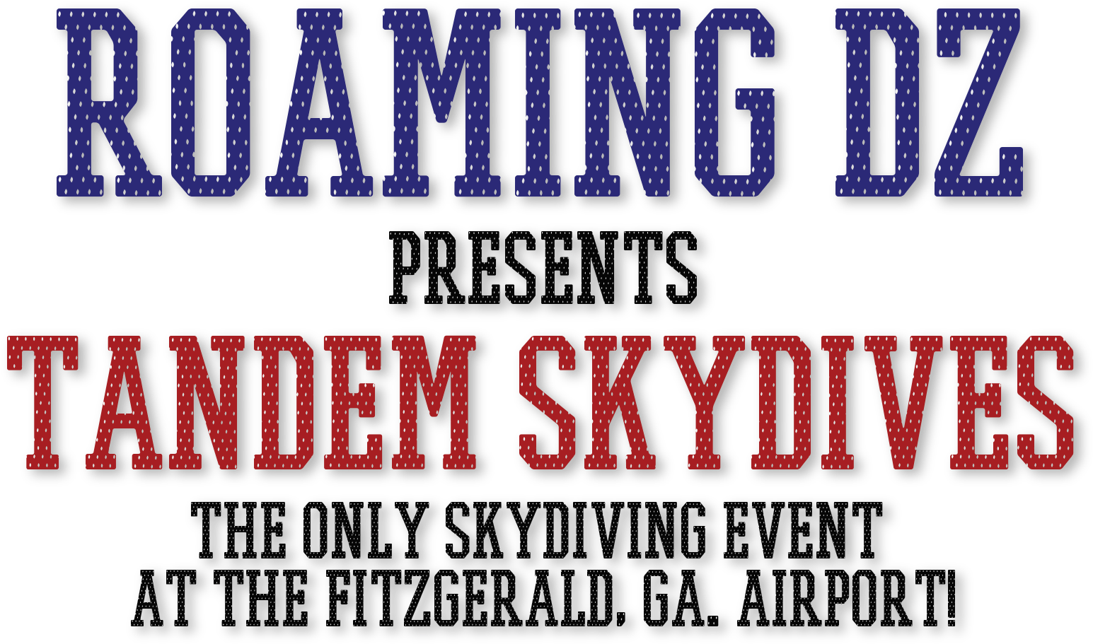 Skydive At The Only Real Skydiving Event In Fitzgerald, - Electric Blue (1565x916), Png Download