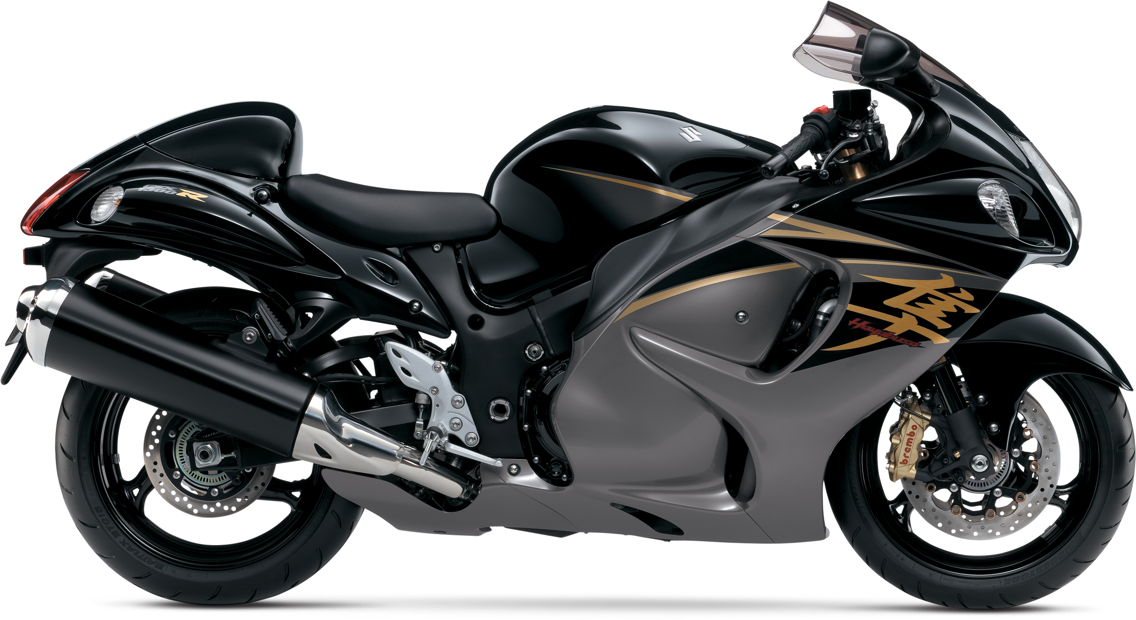 Drawing Motorcycle Heavy Bike Svg Royalty Free - 2016 Hayabusa (2400x1650), Png Download