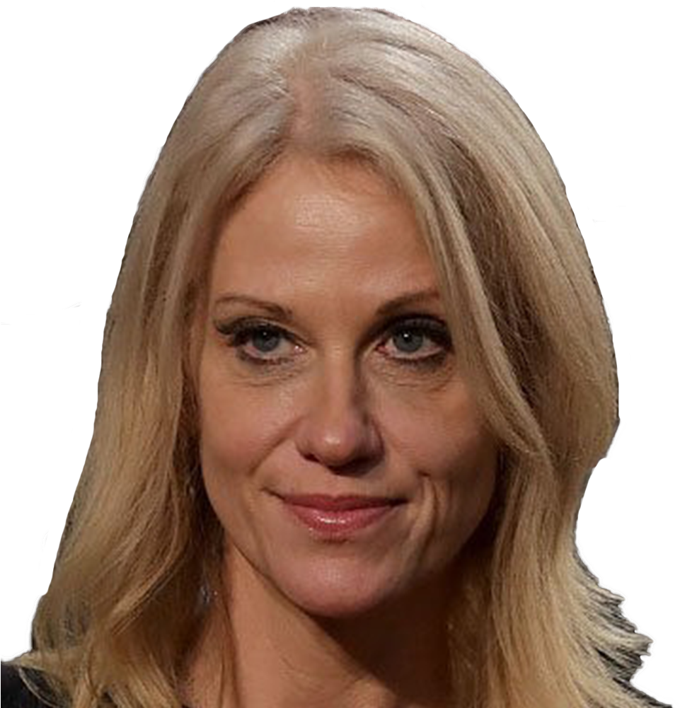 Counselor To The President - Kellyanne Conway Transparent Head (1000x1000), Png Download