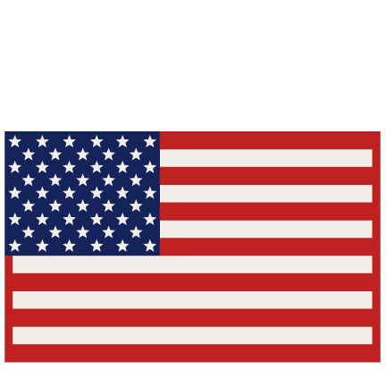 American Flag Svg Scrapbook Cut File Cute Clipart Files - Flag Svg Free (432x432), Png Download