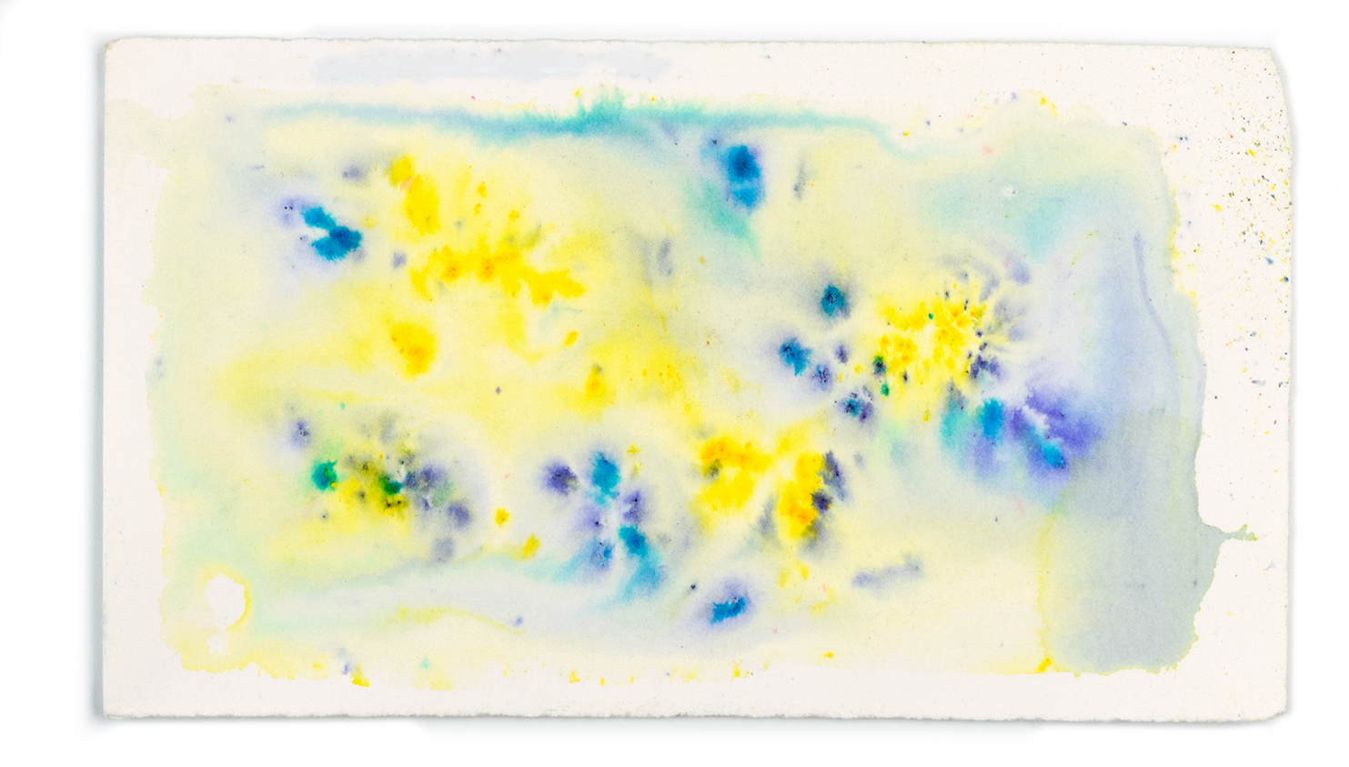 Brusho Sprinkled On Water - Water (1483x843), Png Download