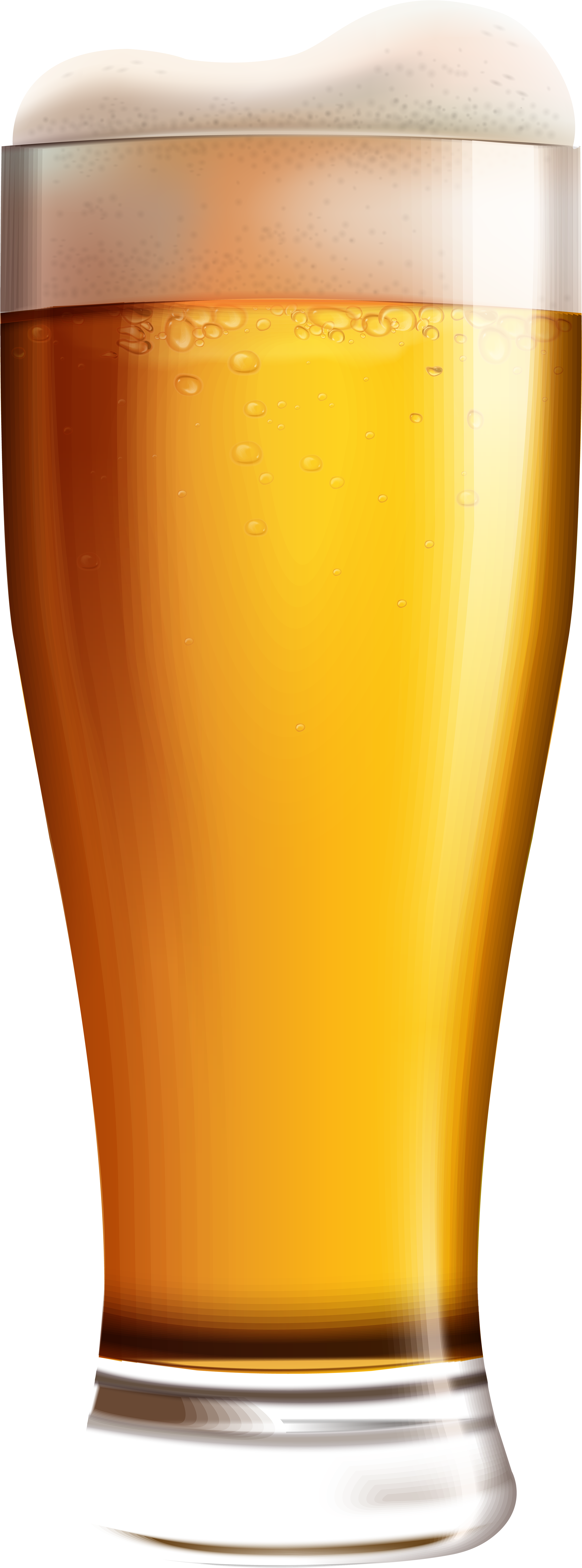 Beer In A Glass Png (3130x8000), Png Download