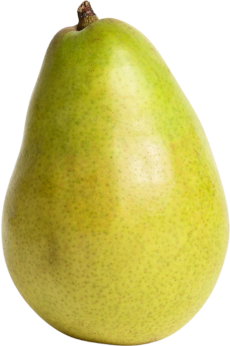 Green Pear Fruit Png Clipart - Green Fruit Png (490x700), Png Download