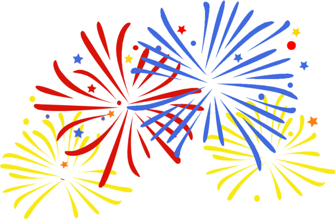 Clip Free Library Th Of Png Peoplepng Com - Transparent Background Firework Cartoons (654x427), Png Download