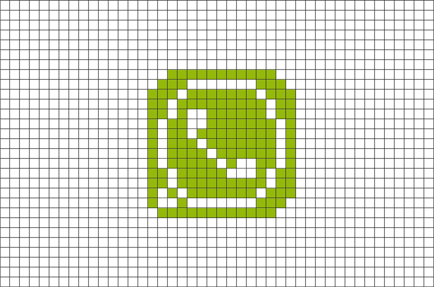 Pixel Art Whatsapp (880x581), Png Download
