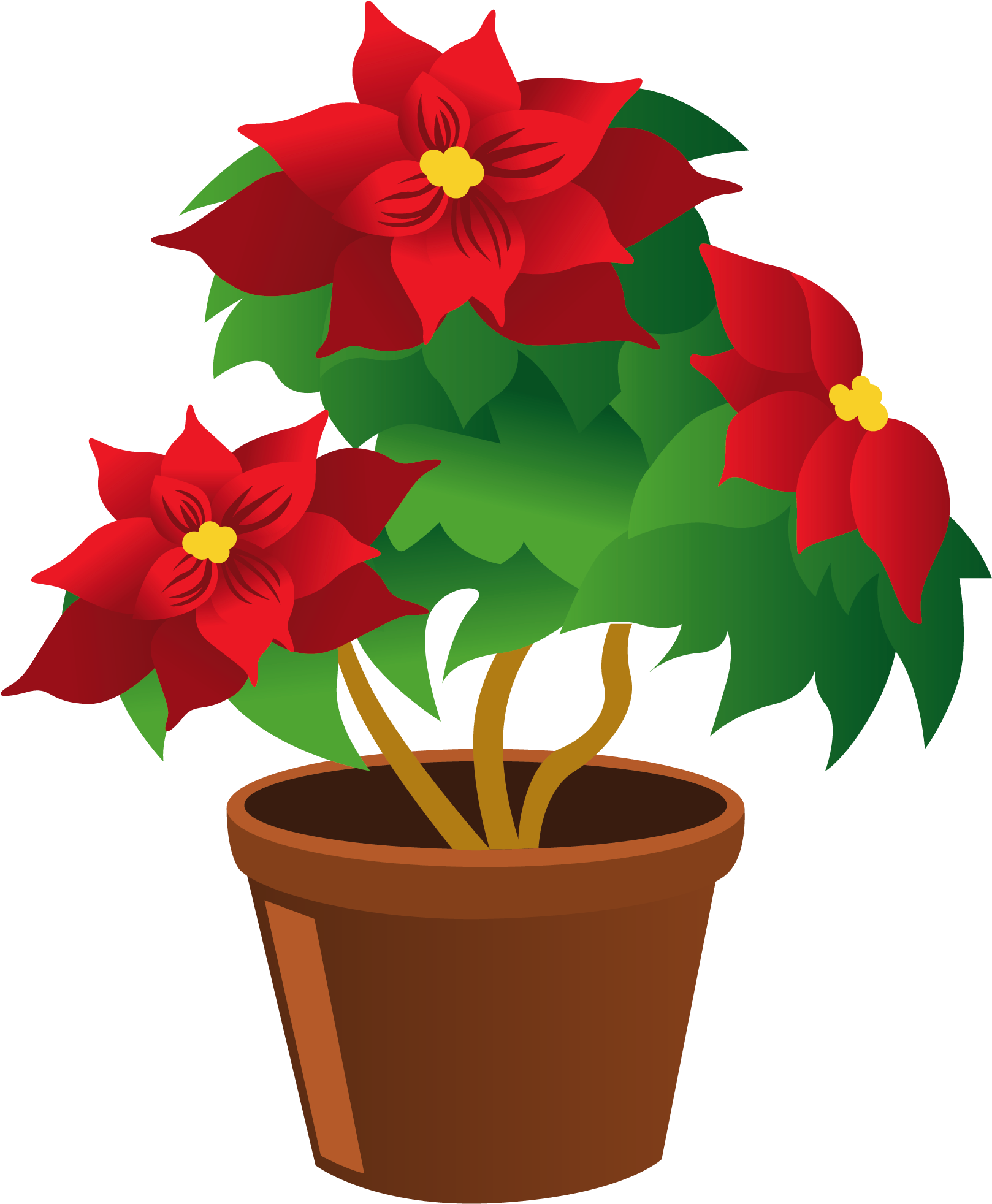 Potted - Flower Pot Clipart Png (1656x1992), Png Download