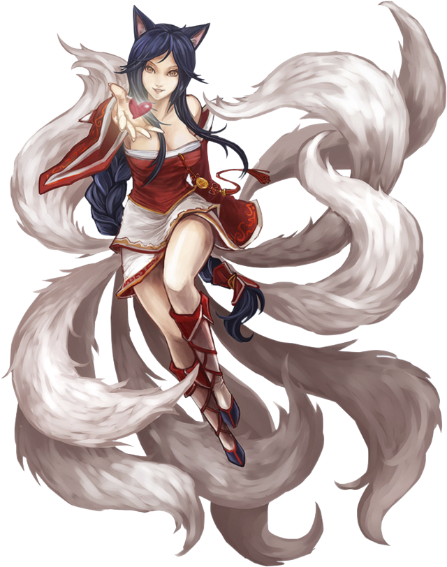 Ahri From League Of Legends Png Image - Ahri League Of Legends Png (690x888), Png Download