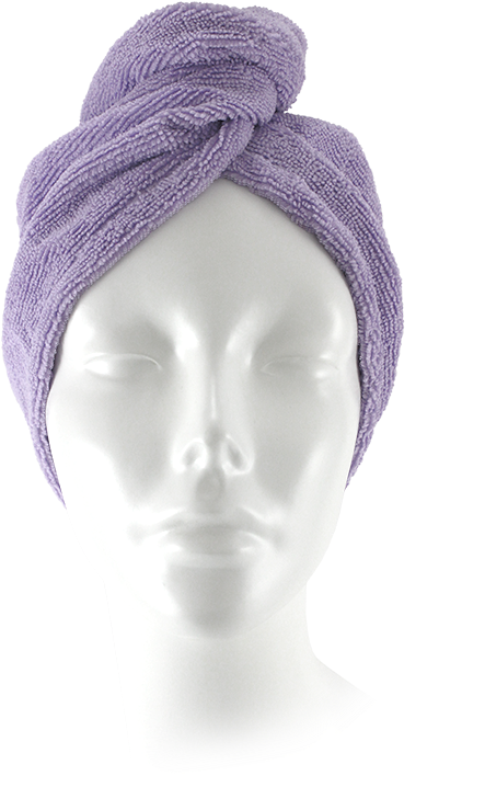Spa Bella Microfiber Turban (611x817), Png Download