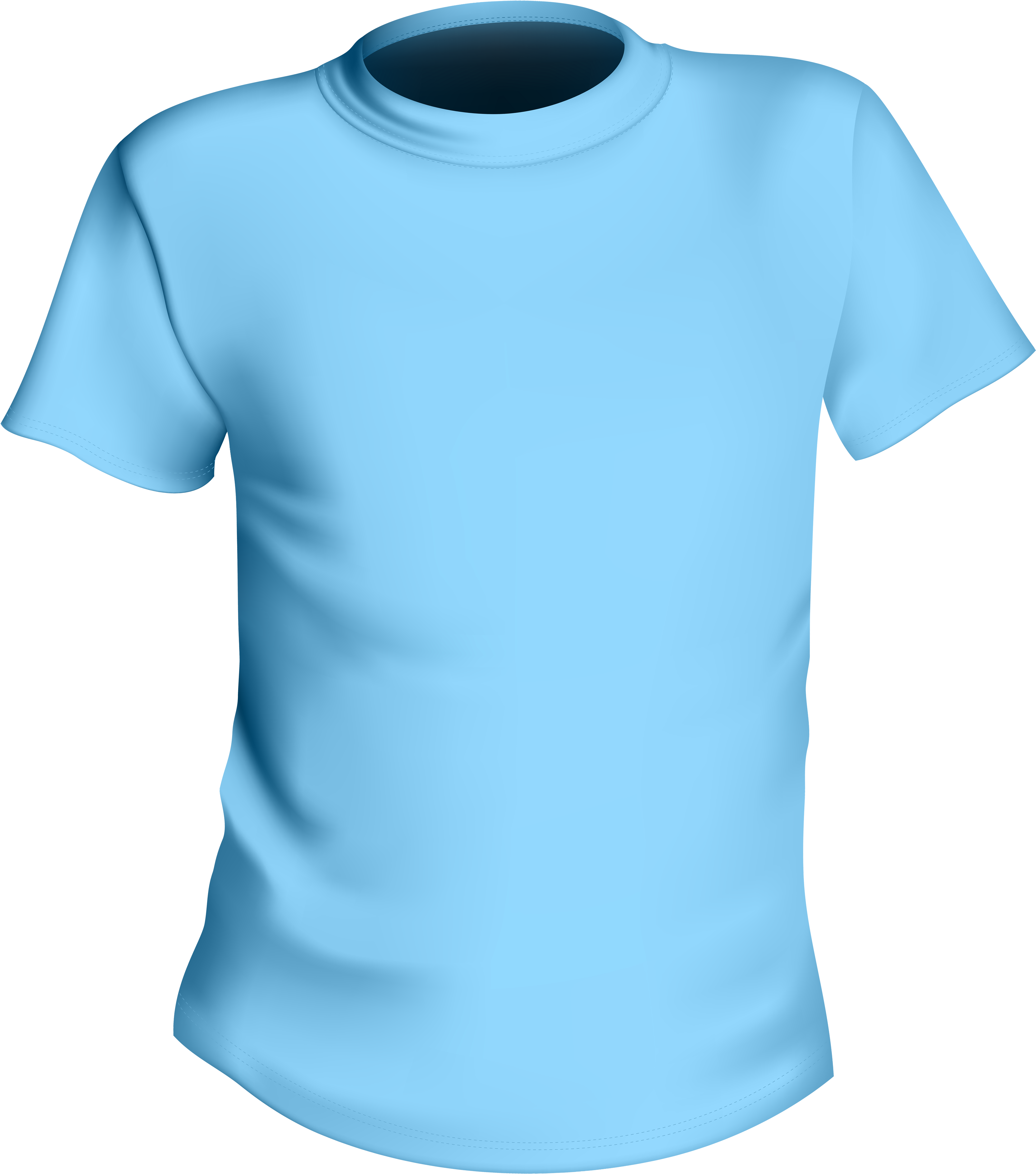 Blue Male Shirt Png Clipart (4344x5000), Png Download