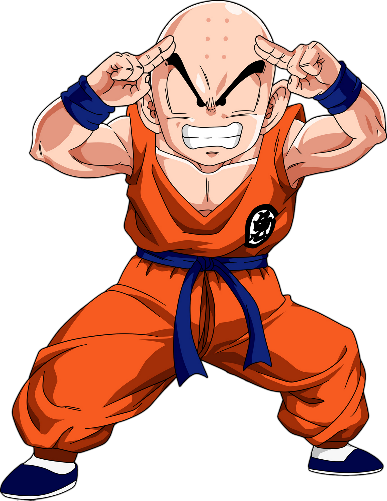 Dragon Ball Kuririn Png (1238x1600), Png Download
