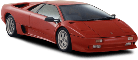 Lamborghini Diablo Png - Lamborghini 1990 (465x363), Png Download