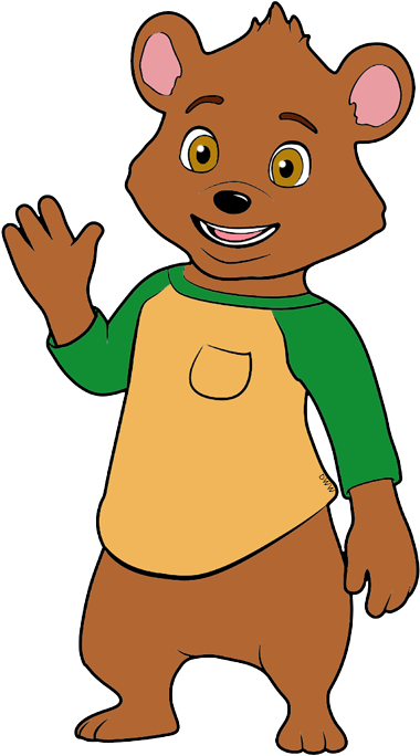 Goldie And Bear Png Photos - Bear Goldie And Bear (400x694), Png Download