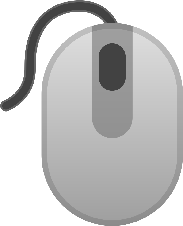Download Svg Download Png - Computer Mouse Emoji Png (1024x1024), Png Download