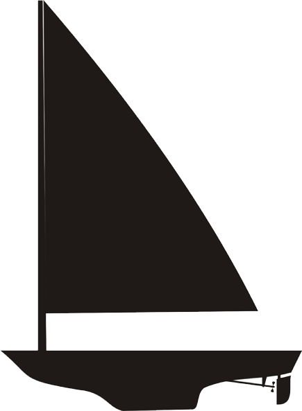 Ship Vector Modern - Minimalist Boat Png (435x593), Png Download