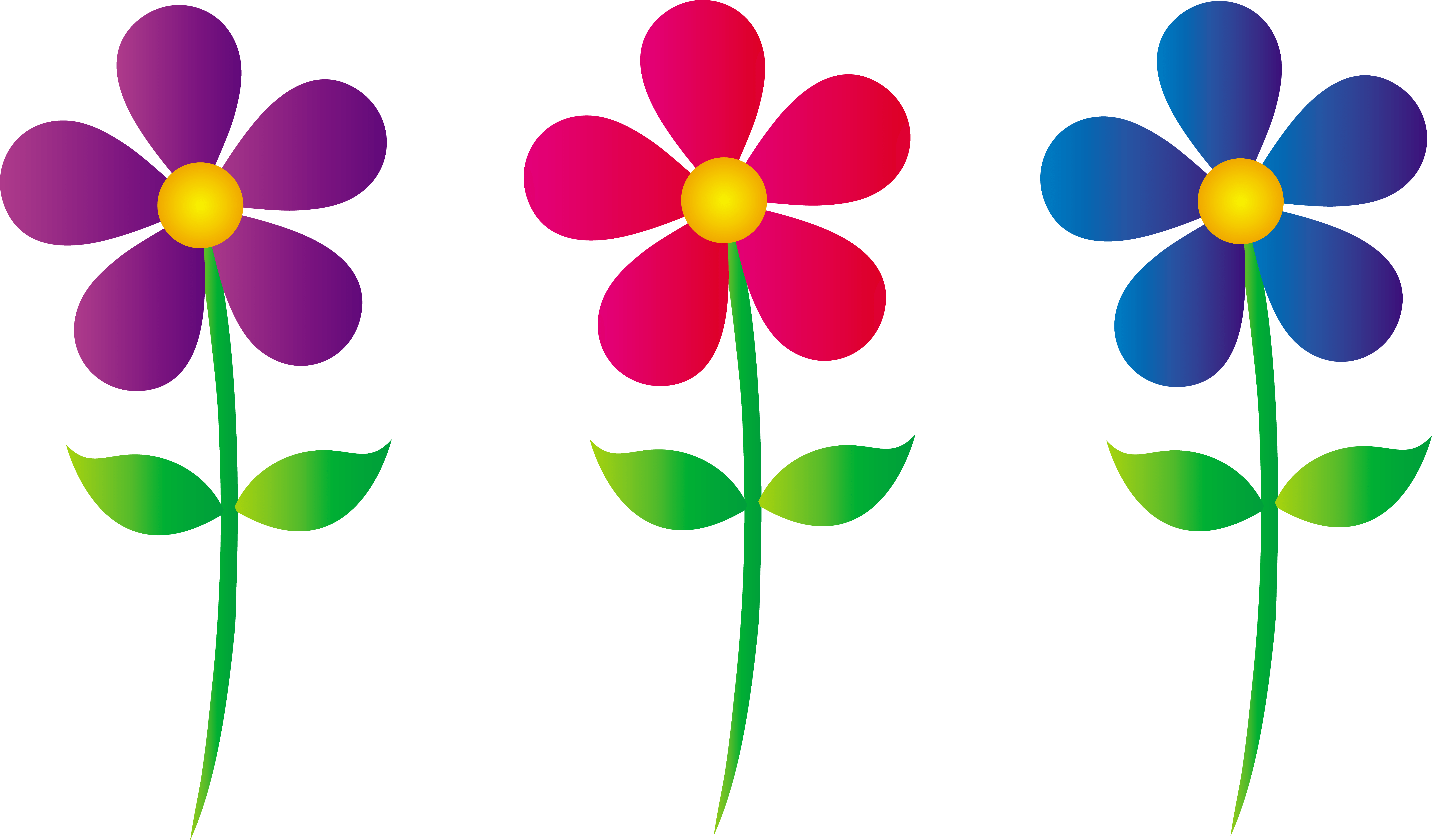 Google - Flower Clipart (7747x4545), Png Download