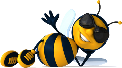 Image Bee Logo Cool Png Animal Jam Clans Wiki Fandom - Cool Bee Clip Art (480x279), Png Download