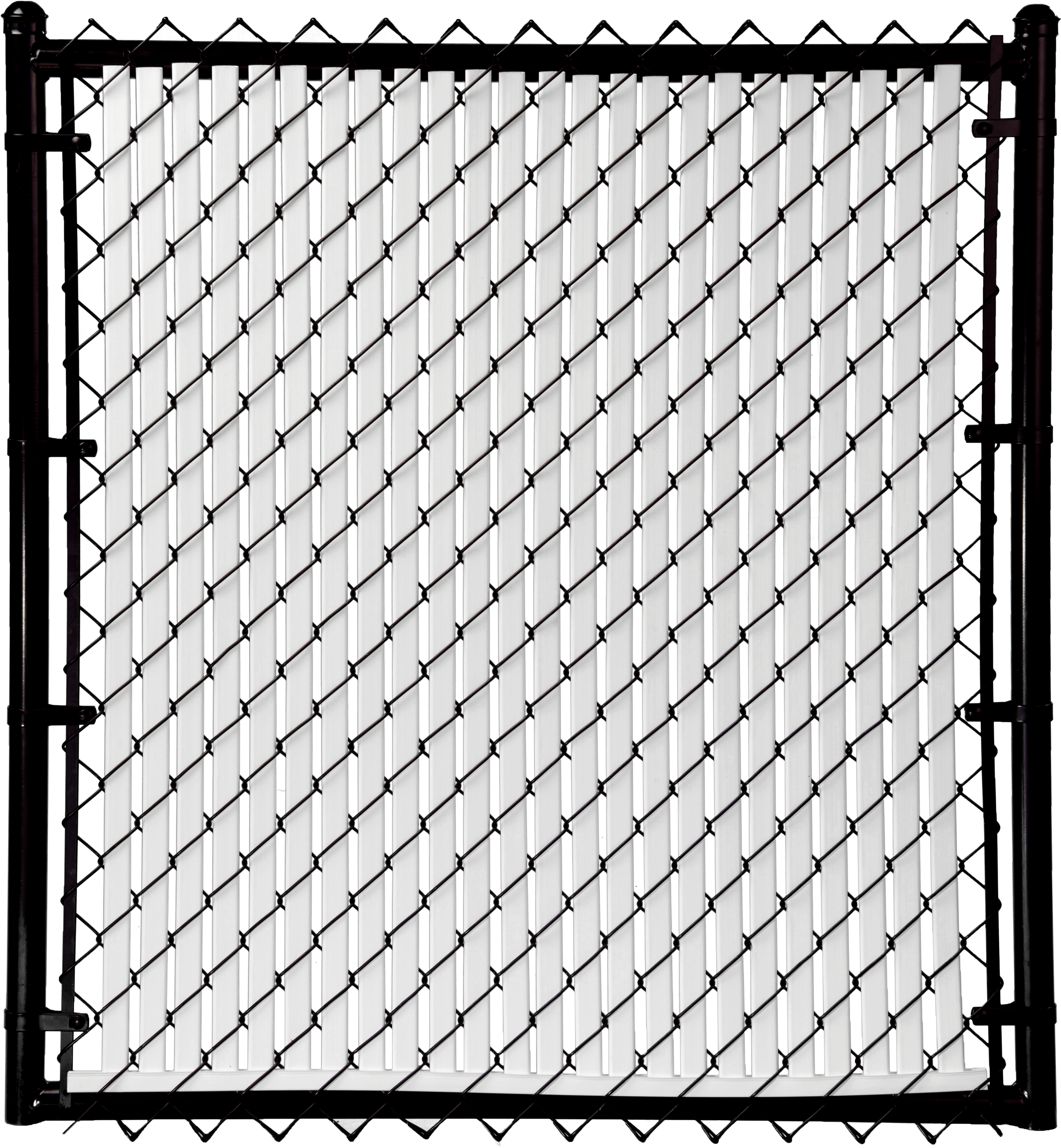 Slat Warehouse Chain Link White Single Wall Ridged (3300x3500), Png Download