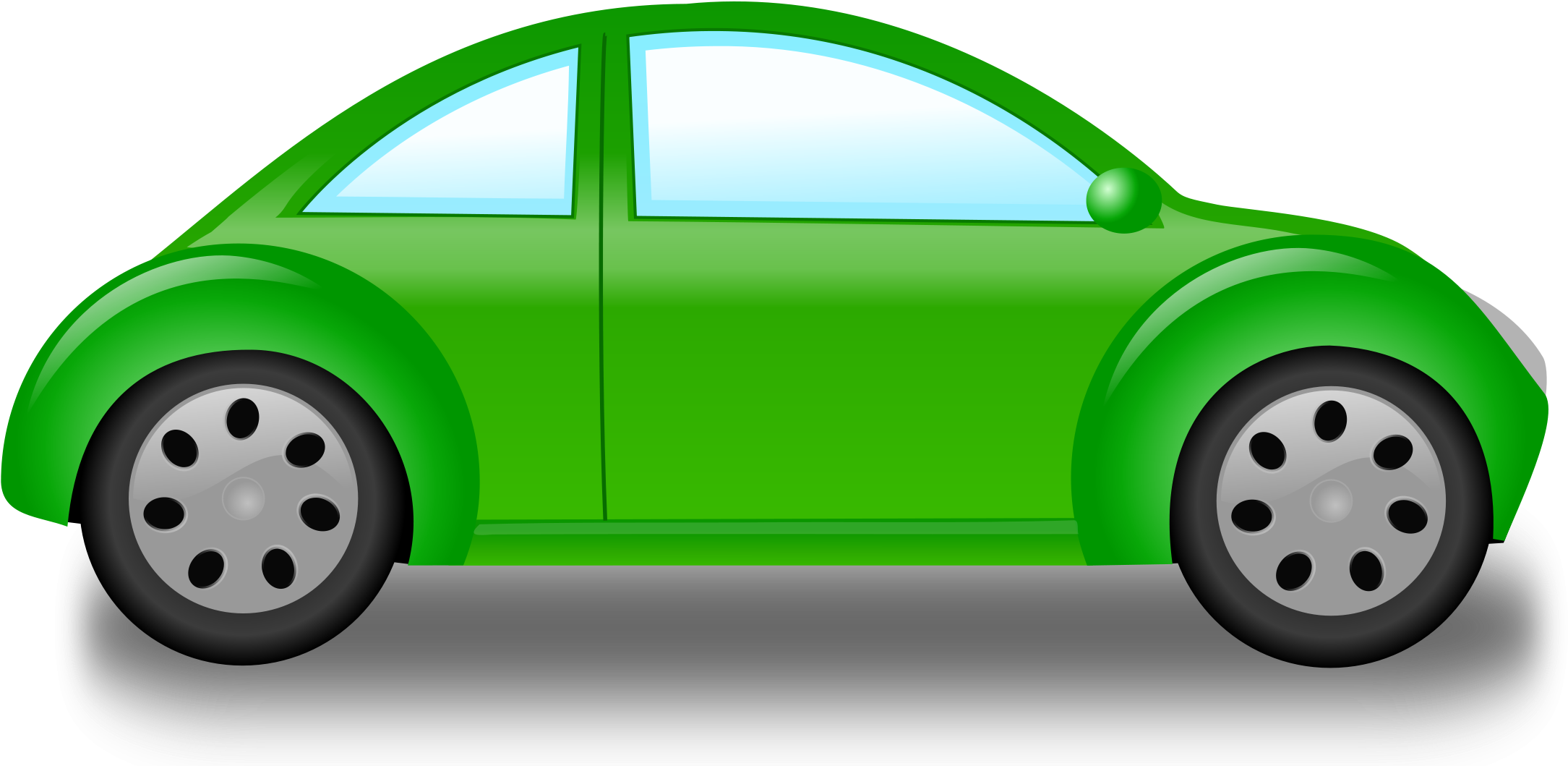 Car Clipart Animated - Meals On Wheels (2400x1190), Png Download