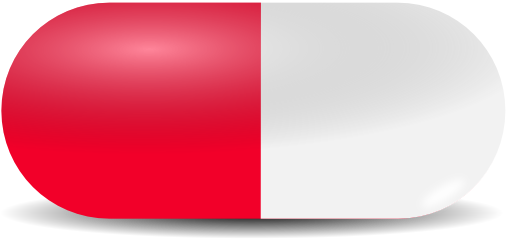 Epsilon60198 Red Drug Pill - Pill Png (570x430), Png Download