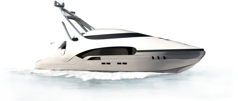 Yacht Png Lake Boat Picture Black And White Stock - 3d Yacht Png (800x361), Png Download