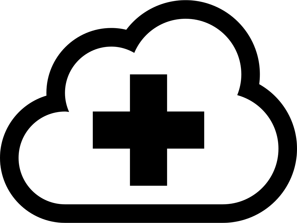 Cloud With Plus Sign Comments - Icono Conexion Png (980x736), Png Download