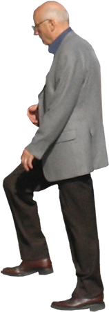 Person Walking Down Stairs Png - People Stairs Png (450x450), Png Download