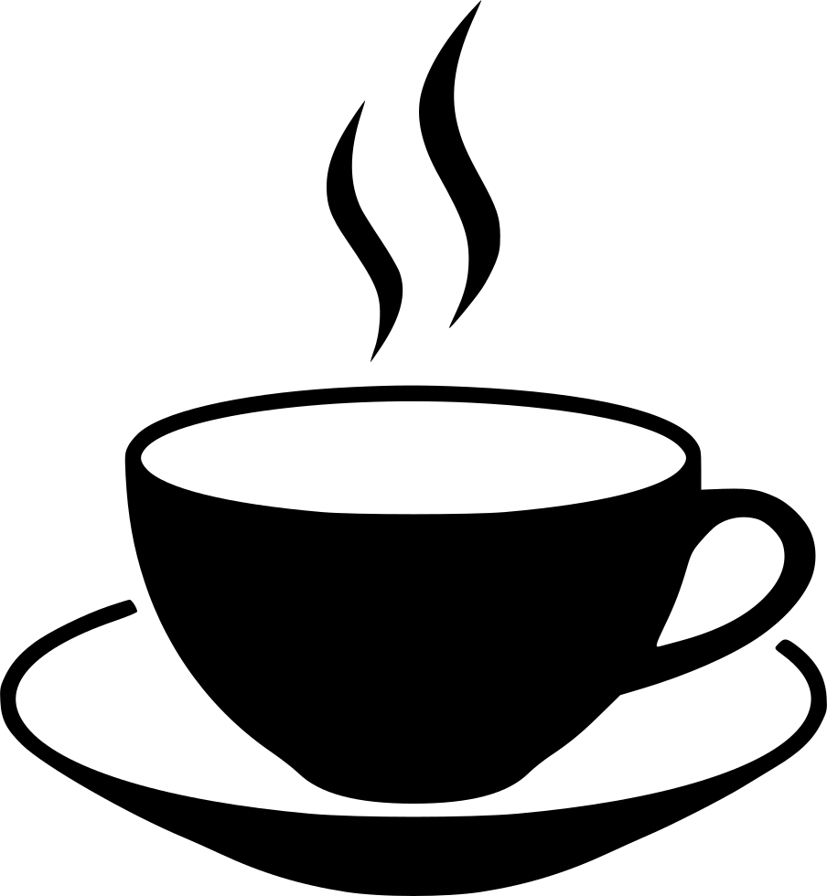 Hot Coffee Mug - Coffee Cup Icon Png (904x980), Png Download