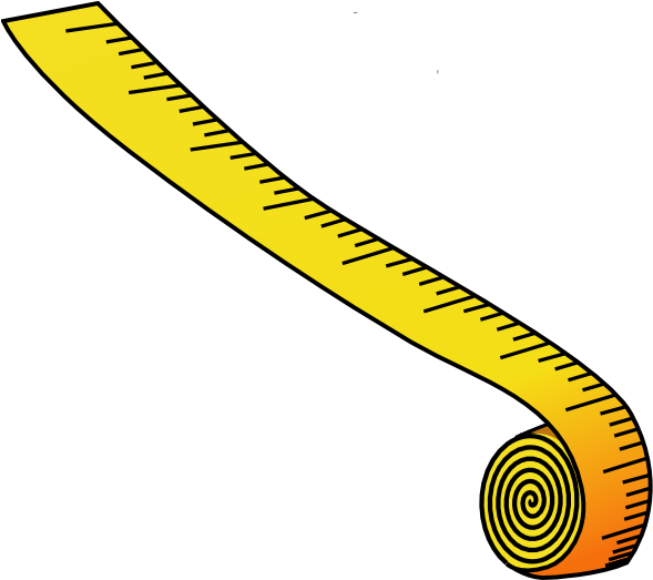 Measuring Tape Svg Clip Arts 600 X 522 Px (600x522), Png Download