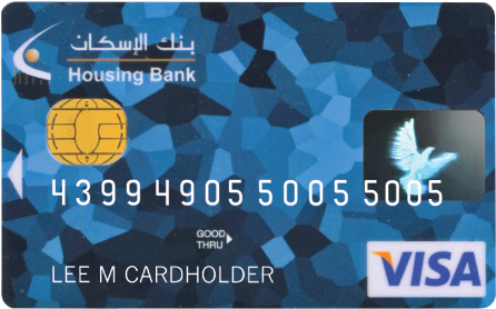 Visa Card -classic - Credit Card Housing Bank (478x304), Png Download