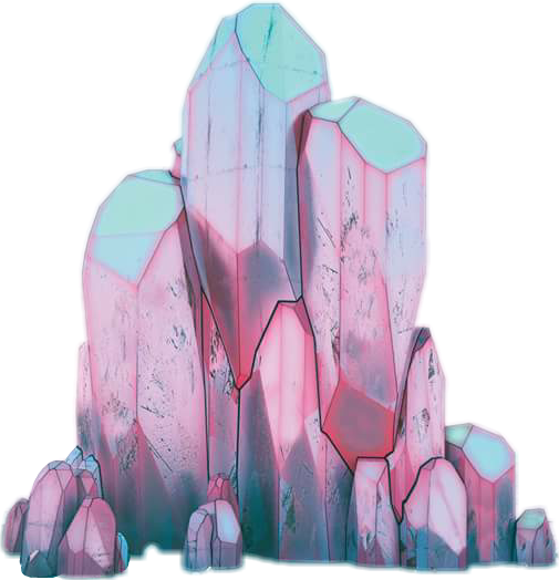 Thunder Imagindragons Pink Colorful - Imagine Dragons Thunder Artwork (505x524), Png Download