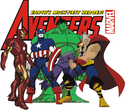 Avengers - Marvel Adventures Avengers: Iron Man (400x354), Png Download