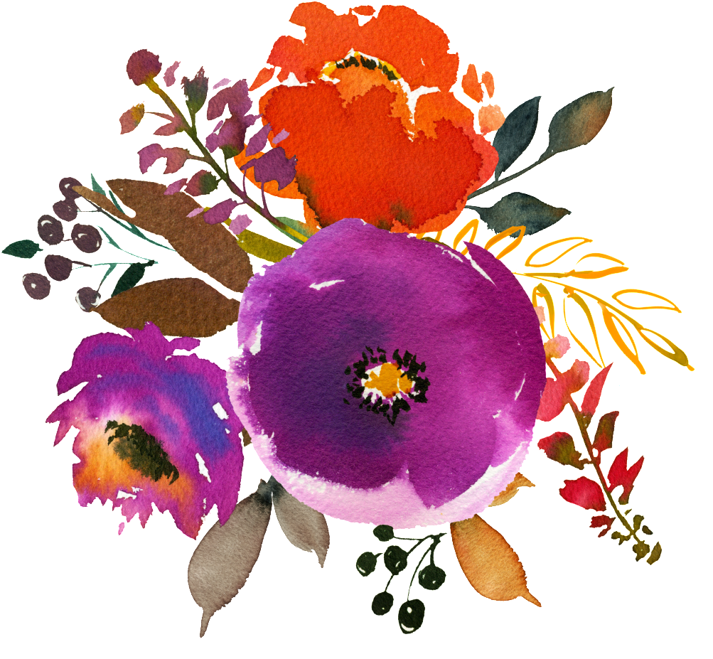 Hand Painted Cartoon Pansy Flower Png Transparent - Portable Network Graphics (1024x1024), Png Download
