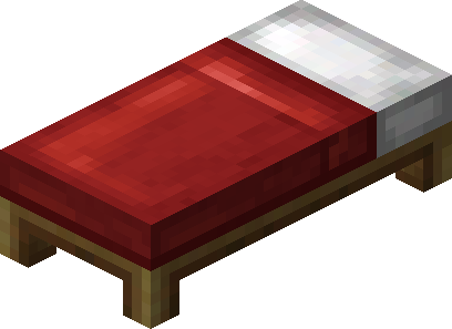Bed Png Photo - Bed Minecraft Png (408x297), Png Download