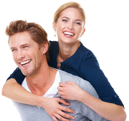 Couple Free Download Png - Happy Couple Png (489x408), Png Download