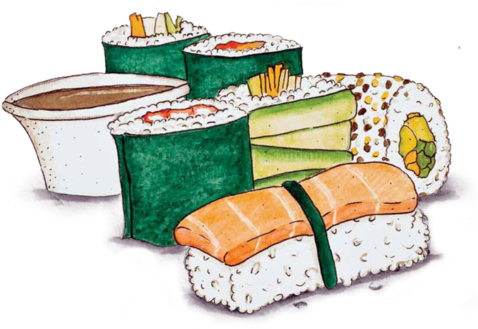 Watercolor Food Illustrations - Experience Design (700x700), Png Download