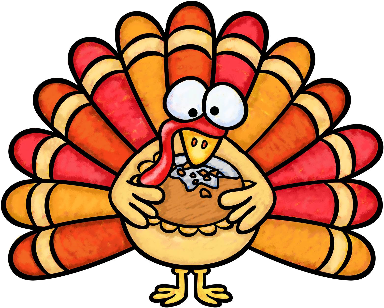 Cake Clipart Thanksgiving - L Action De Graces Activities (1600x1294), Png Download