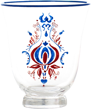 Cabana X Aerin Water Glass - Pint Glass (1024x1024), Png Download