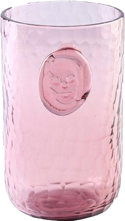 Bonehead Skull Plum Water Glass - Pint Glass (320x480), Png Download