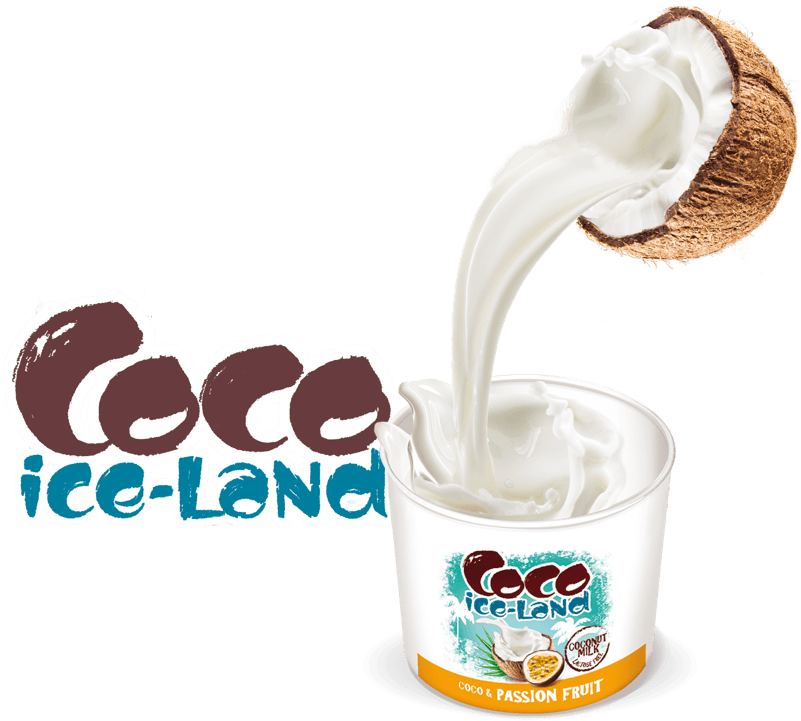 Coco Ice-land Produkt Bild - Midor Coco Ice Land (910x840), Png Download