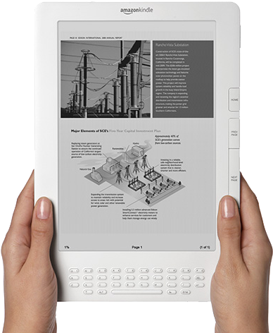 Educational Institutions And Book Publishers Are Also - Kindle E Reader Magazine (450x474), Png Download