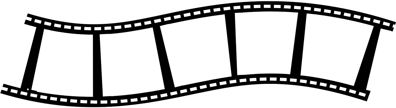 Movie Strips Png - Film Strip Png (1280x640), Png Download
