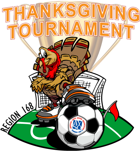 Thanksgiving Tournament Jpg Library - American Youth Soccer Organization (570x630), Png Download
