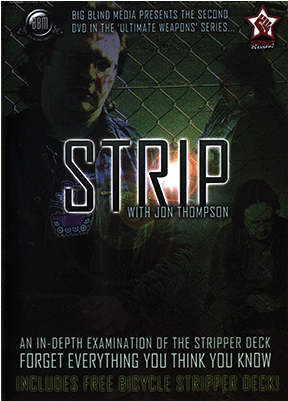 Strip By Jon Thompson & Big Blind Media Video Download - Strip By Jon Thompson (with Stripper Deck) (dvd) (400x400), Png Download
